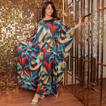 Dubai Jersey Jalabiya- Printed