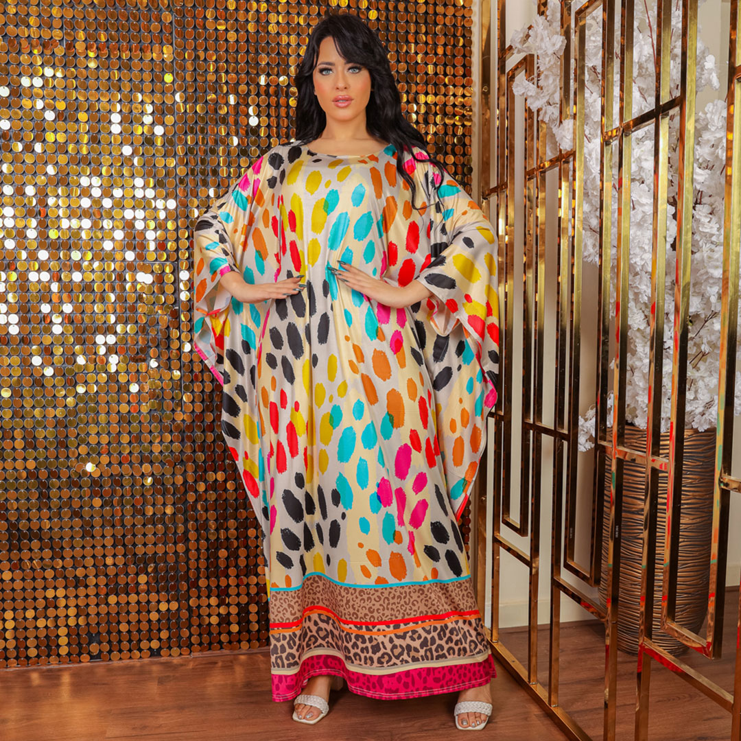 Dubai Jersey Jalabiya- Printed