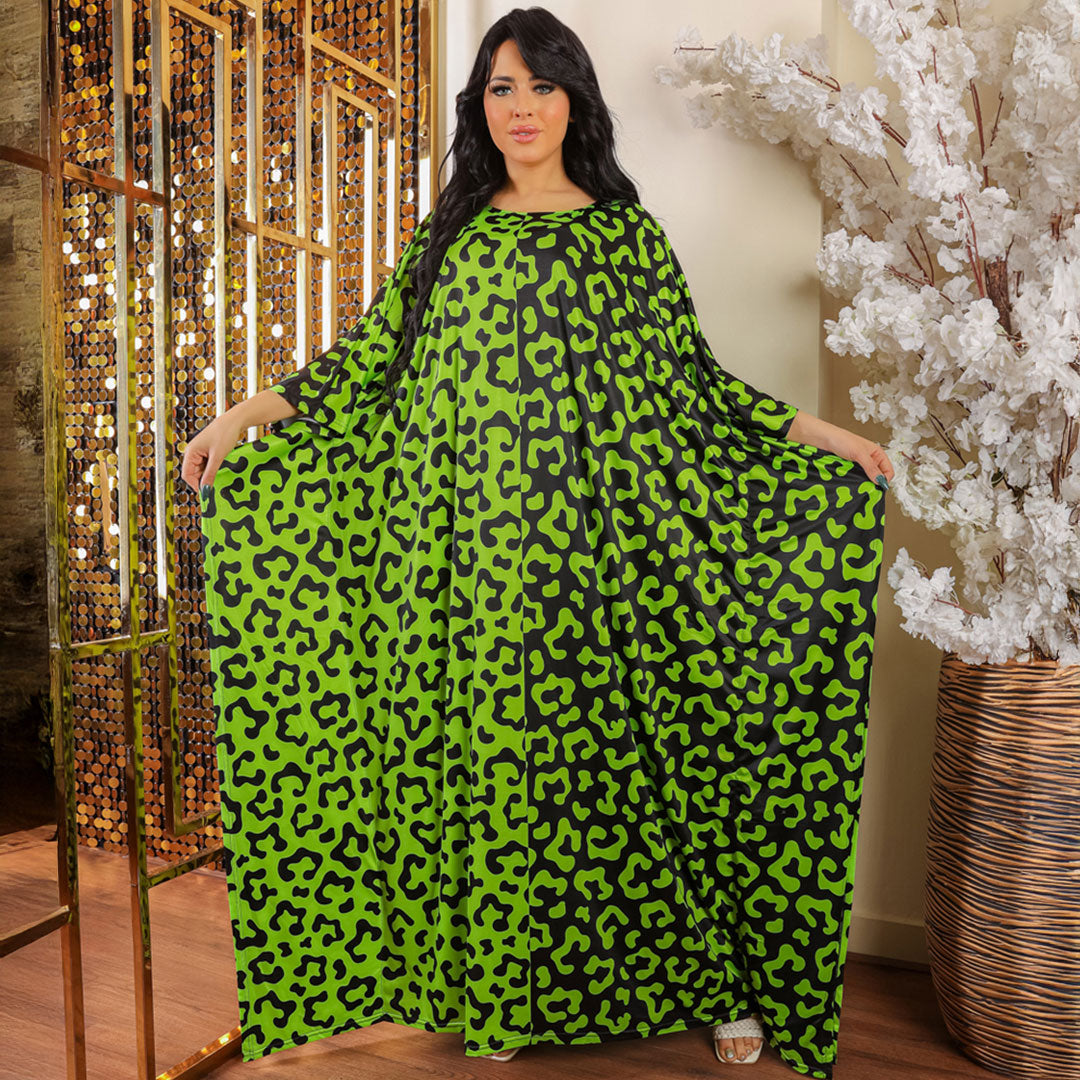 Dubai Jersey Jalabiya- Printed