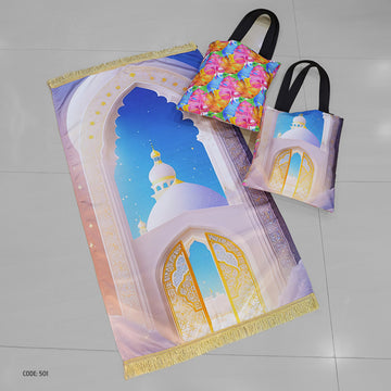 Prayer Rug + Tote Bag (Printed)