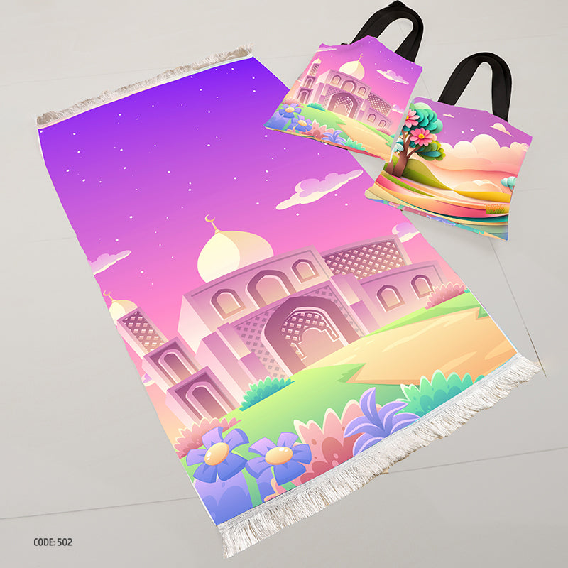 Prayer Rug + Tote Bag (Printed)