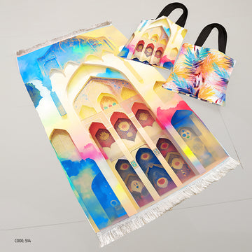 Prayer Rug + Tote Bag (Printed)