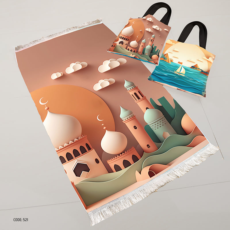 Prayer Rug + Tote Bag (Printed)