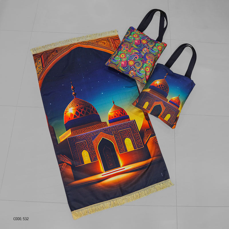 Prayer Rug + Tote Bag (Printed)