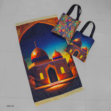 Prayer Rug + Tote Bag (Printed)