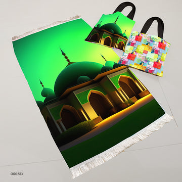 Prayer Rug + Tote Bag (Printed)