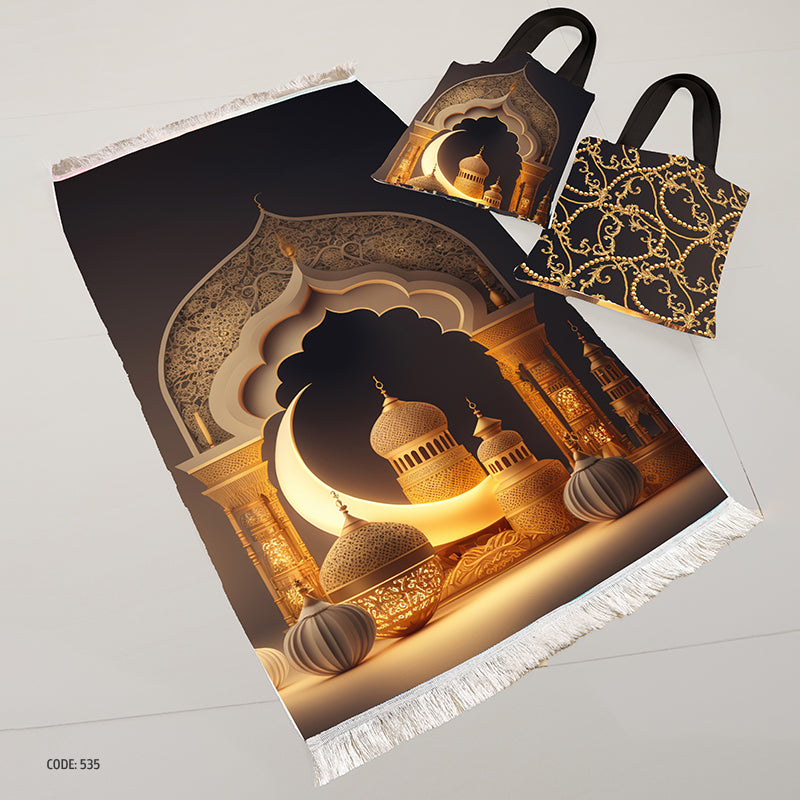 Prayer Rug + Tote Bag (Printed)