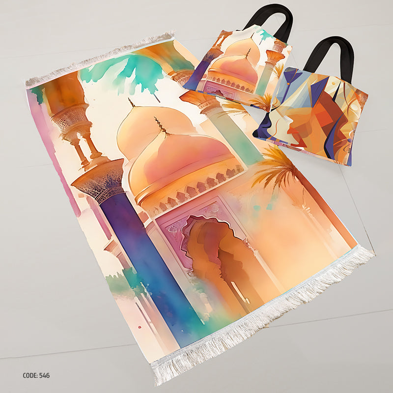 Prayer Rug + Tote Bag (Printed)