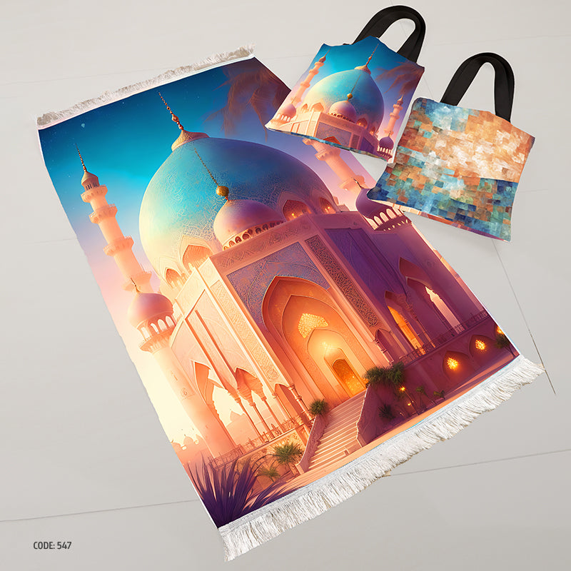 Prayer Rug + Tote Bag (Printed)