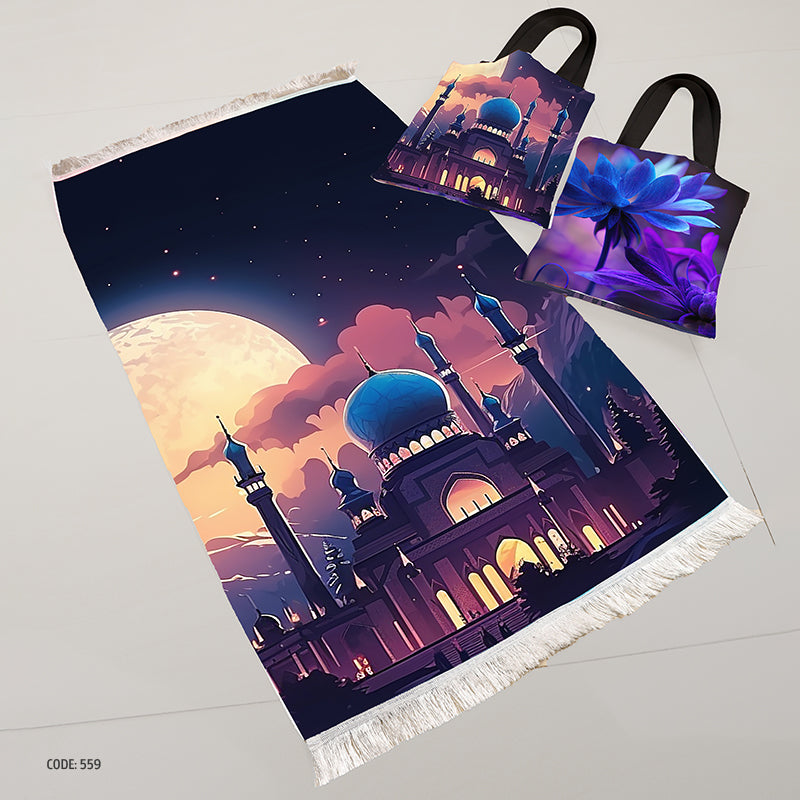 Prayer Rug + Tote Bag (Printed)