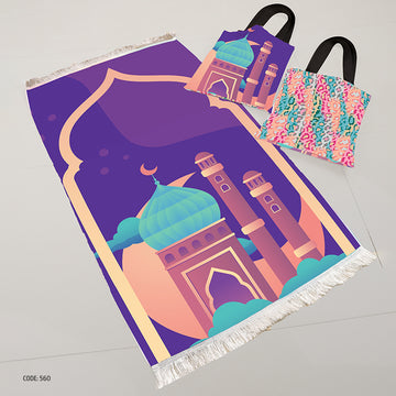 Prayer Rug + Tote Bag (Printed)