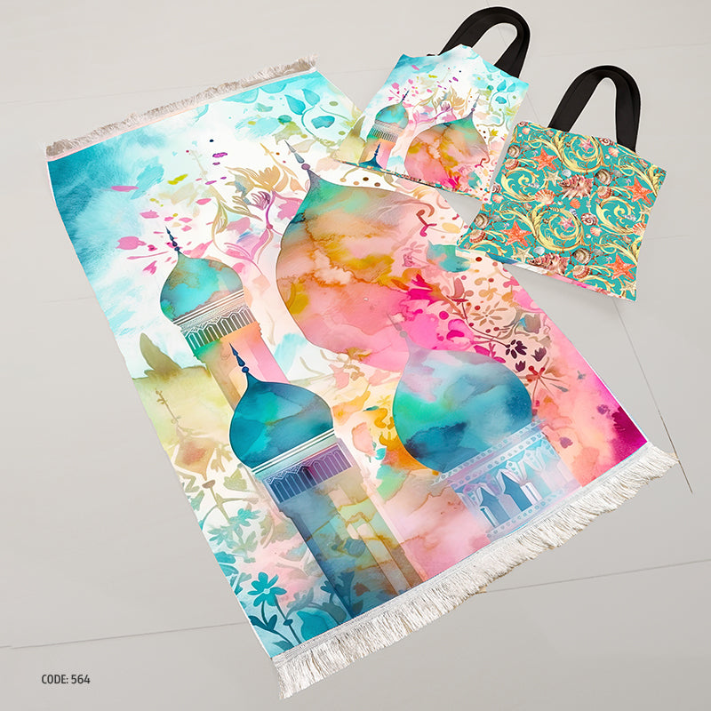 Prayer Rug + Tote Bag (Printed)