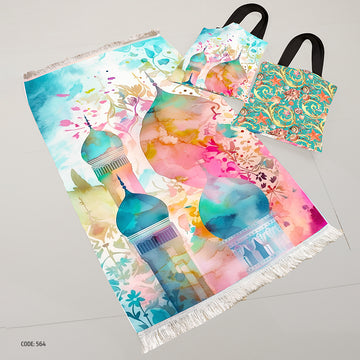 Prayer Rug + Tote Bag (Printed)