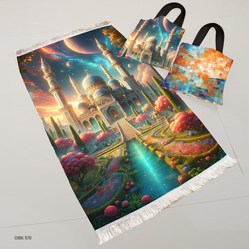 Prayer Rug + Tote Bag (Printed)
