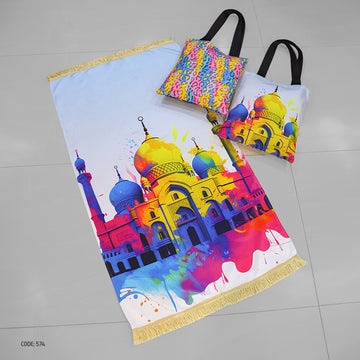 Prayer Rug + Tote Bag (Printed)