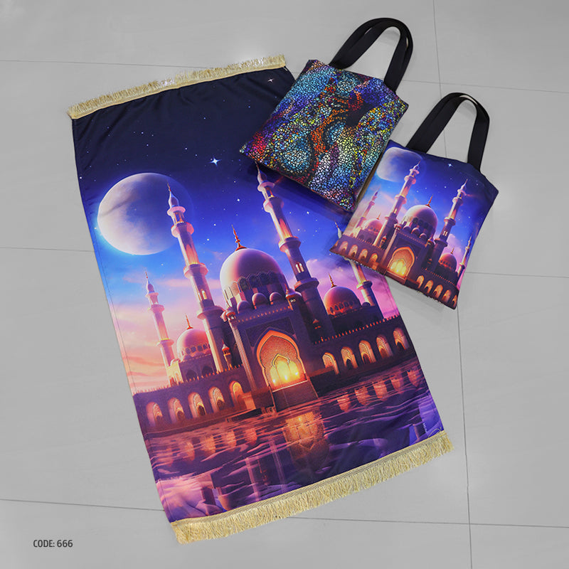 Prayer Rug + Tote Bag (Printed)