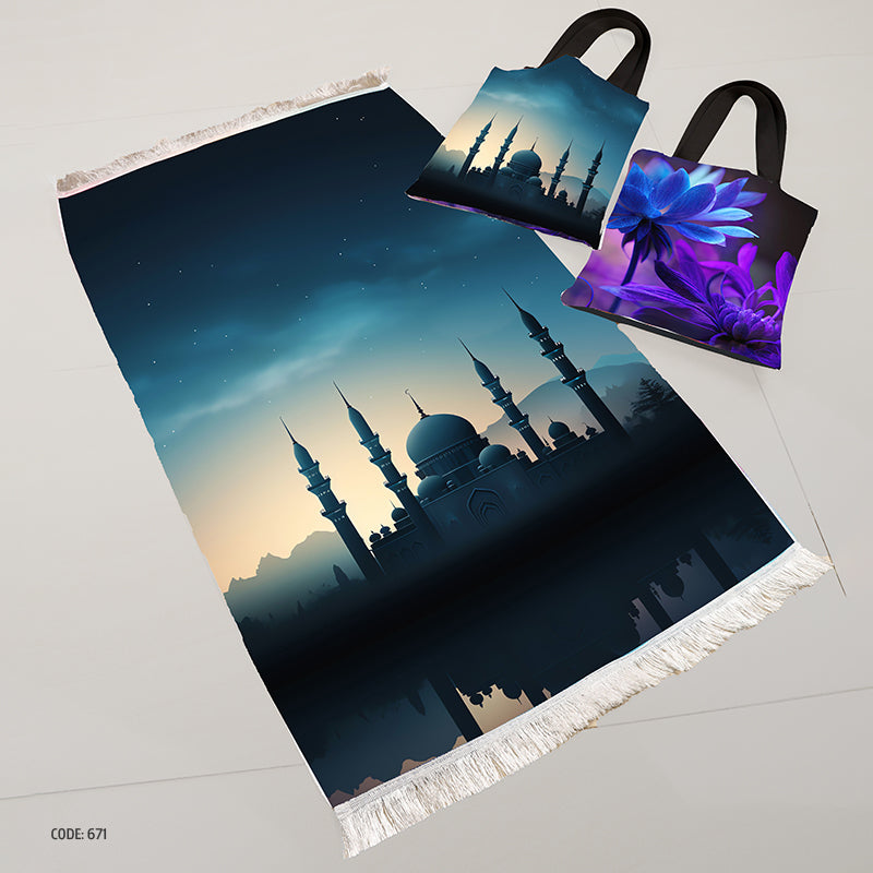 Prayer Rug + Tote Bag (Printed)
