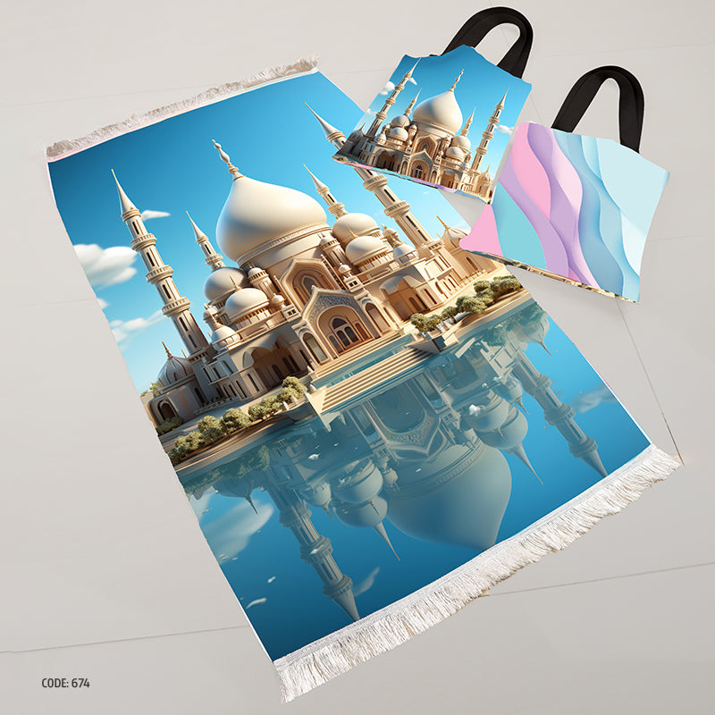 Prayer Rug + Tote Bag (Printed)
