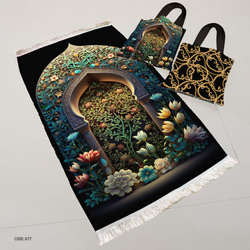 Prayer Rug + Tote Bag (Printed)