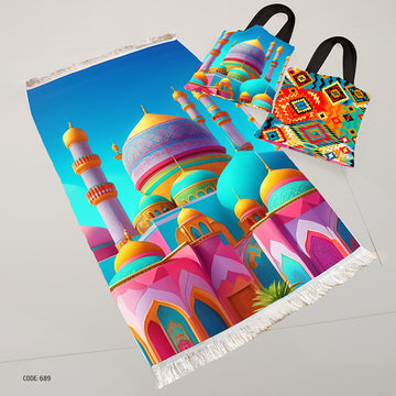 Prayer Rug + Tote Bag (Printed)