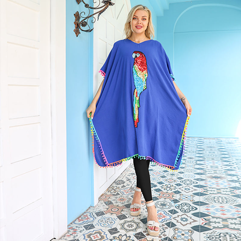 Crepe Blouse -Embroidered