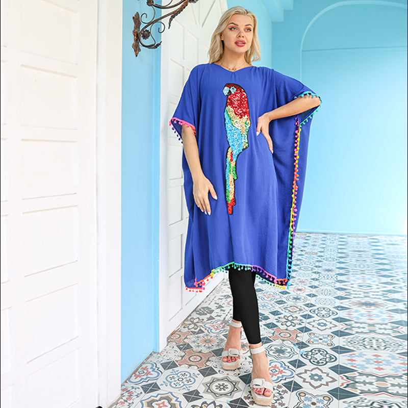 Crepe Blouse -Embroidered