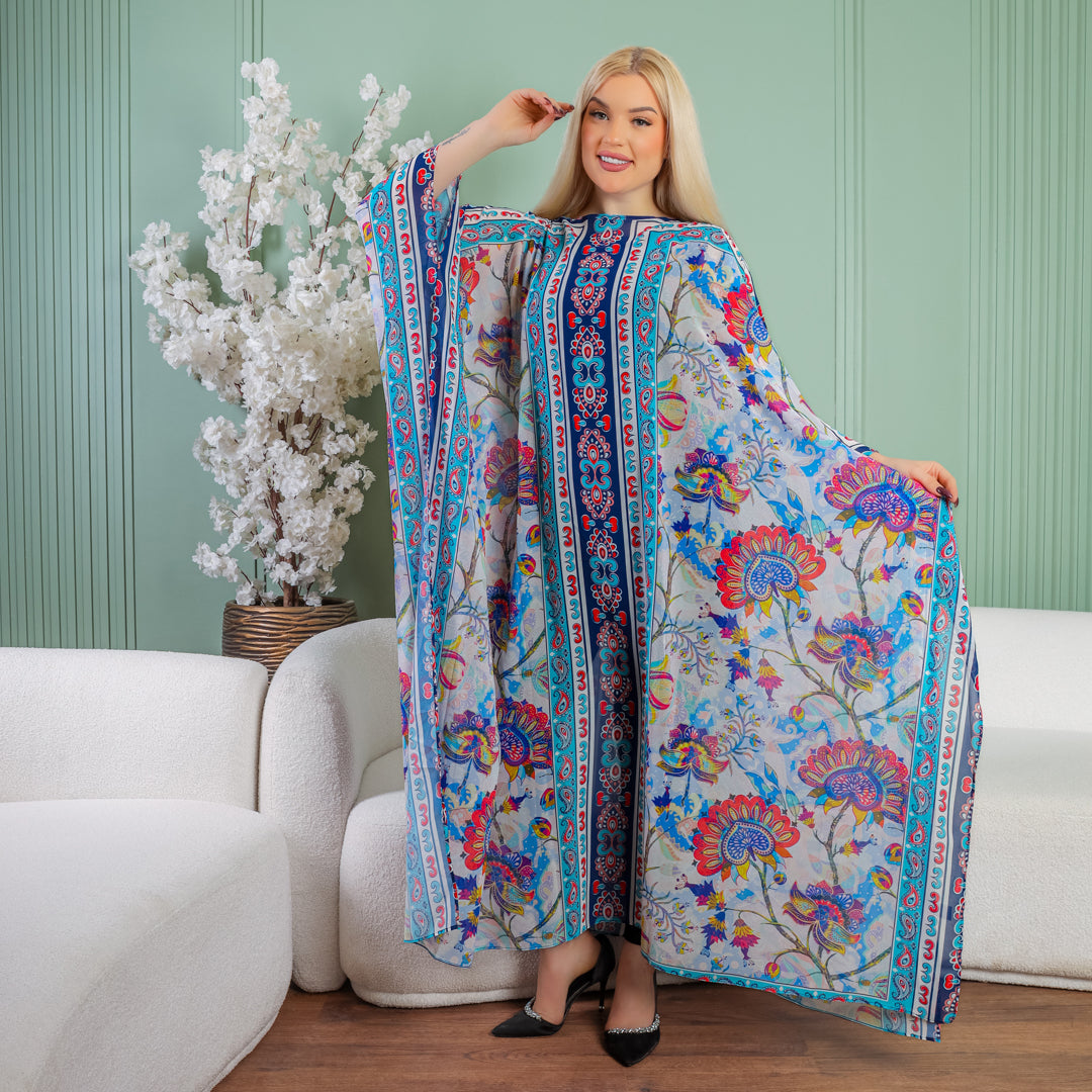 Chiffon Cover up - printed