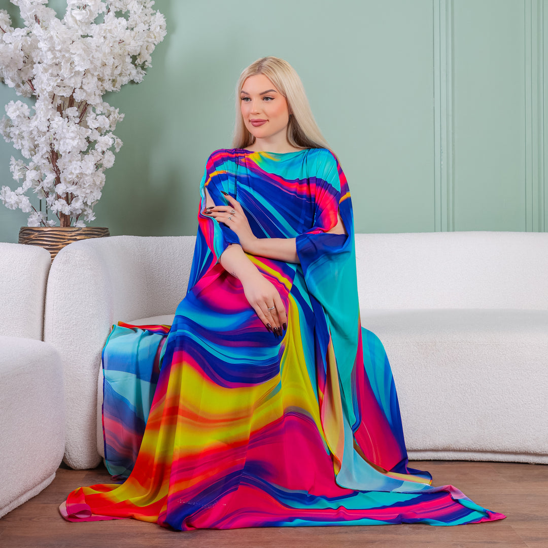 Chiffon Cover up - printed