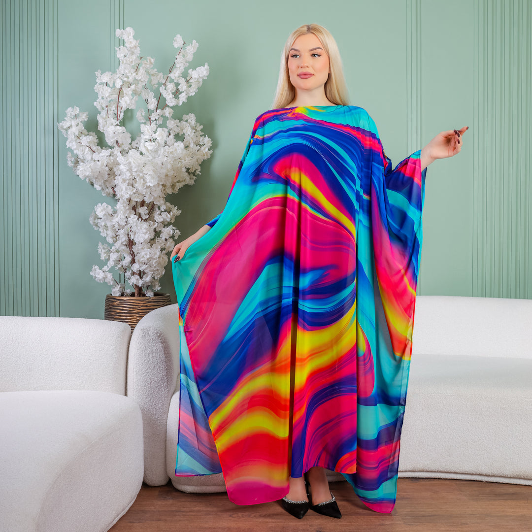 Chiffon Cover up - printed