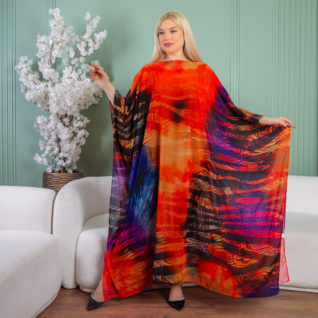 Chiffon Cover up - printed