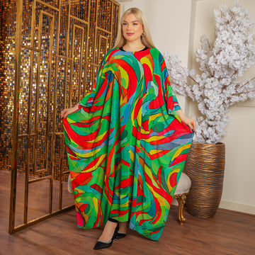 Chiffon Cover up - printed