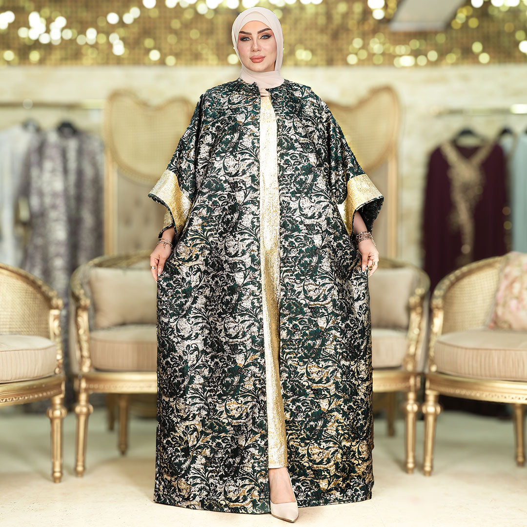 Brocade Soirée set (two-piece)