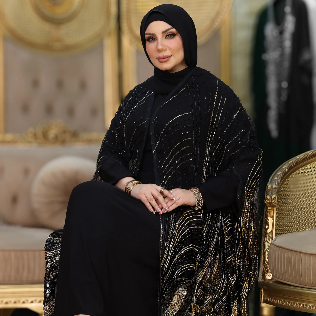 Soirée Organza Kaftan