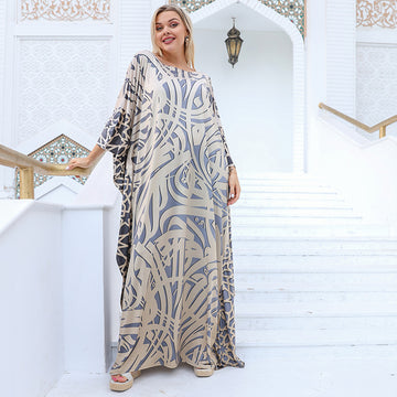Dubai Jersey Jalabiya- Printed