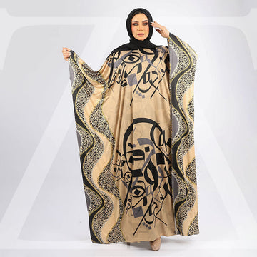 Dubai Jersey Jalabiya- Printed