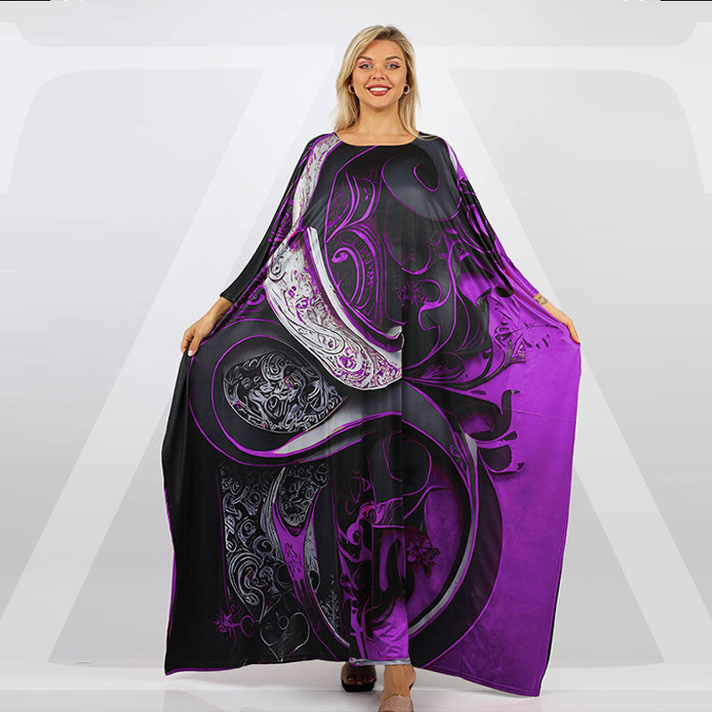 Dubai Jersey Jalabiya- Printed