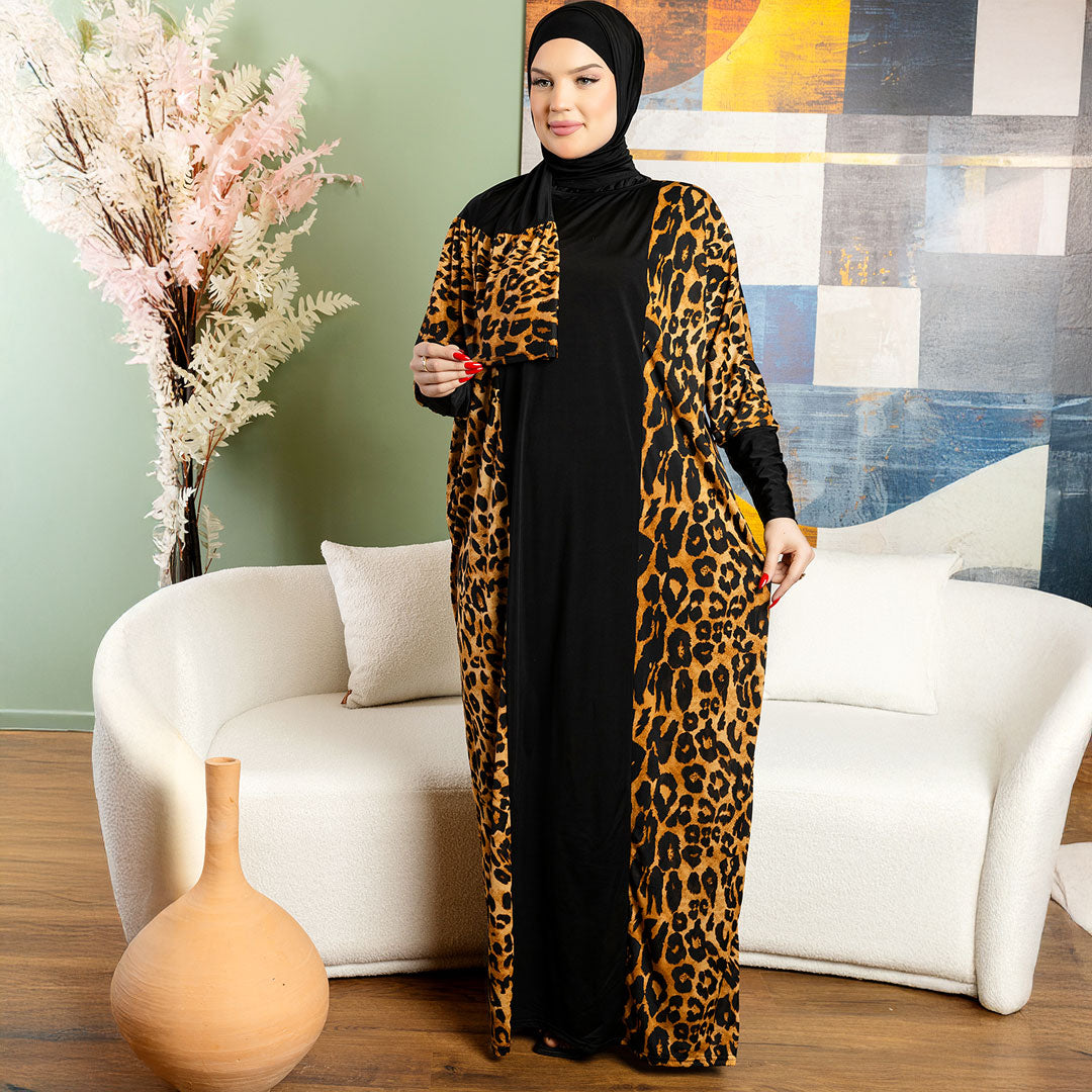 ثوب صلاة چيرسيه سعودي عملي مع غطاء الرأس
