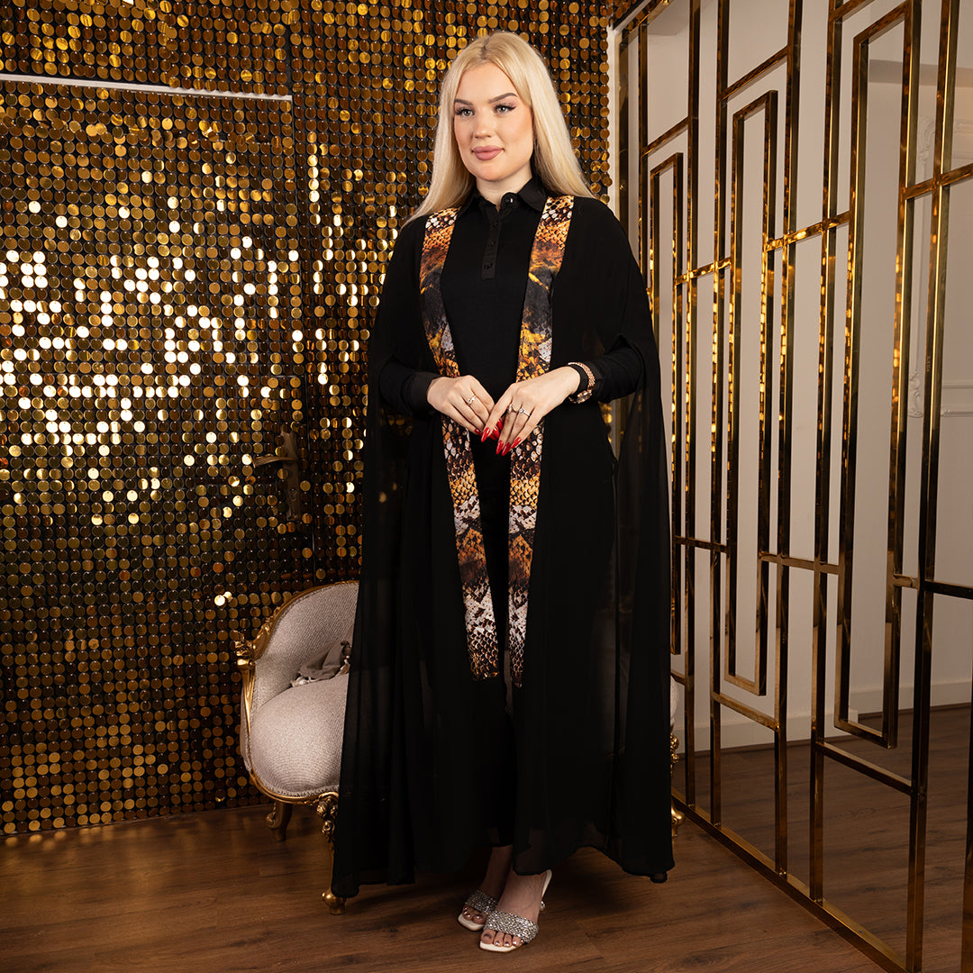 Kuwaiti Chiffon kaftan