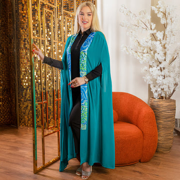 Kuwaiti Chiffon kaftan