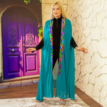 Kuwaiti Chiffon kaftan