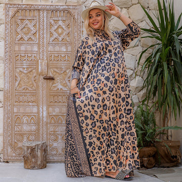 Silky Satin dress - Armani - printed