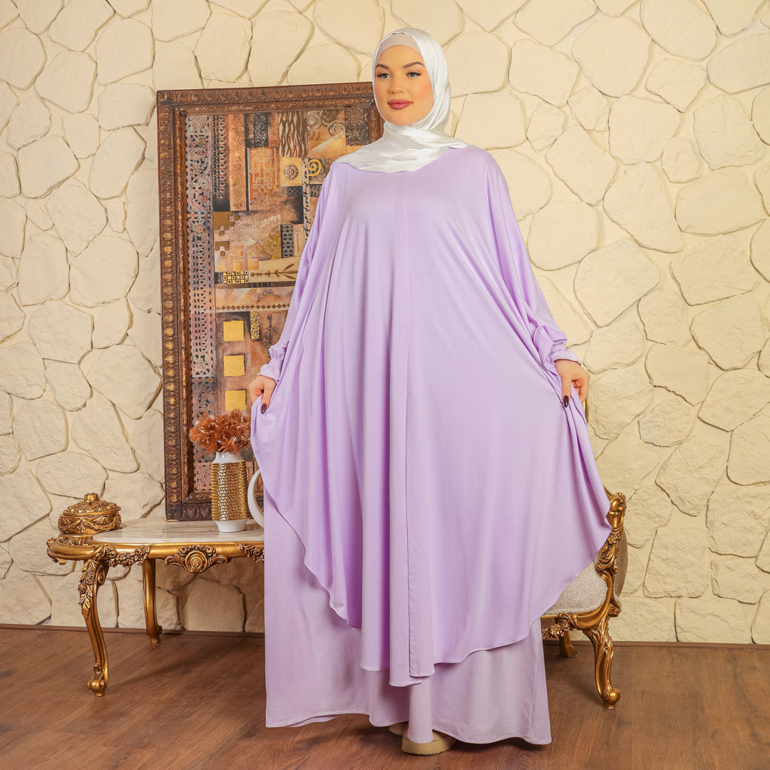 Practical Twins crepe Lycra prayer dress