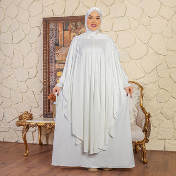 Practical Twins crepe Lycra prayer dress