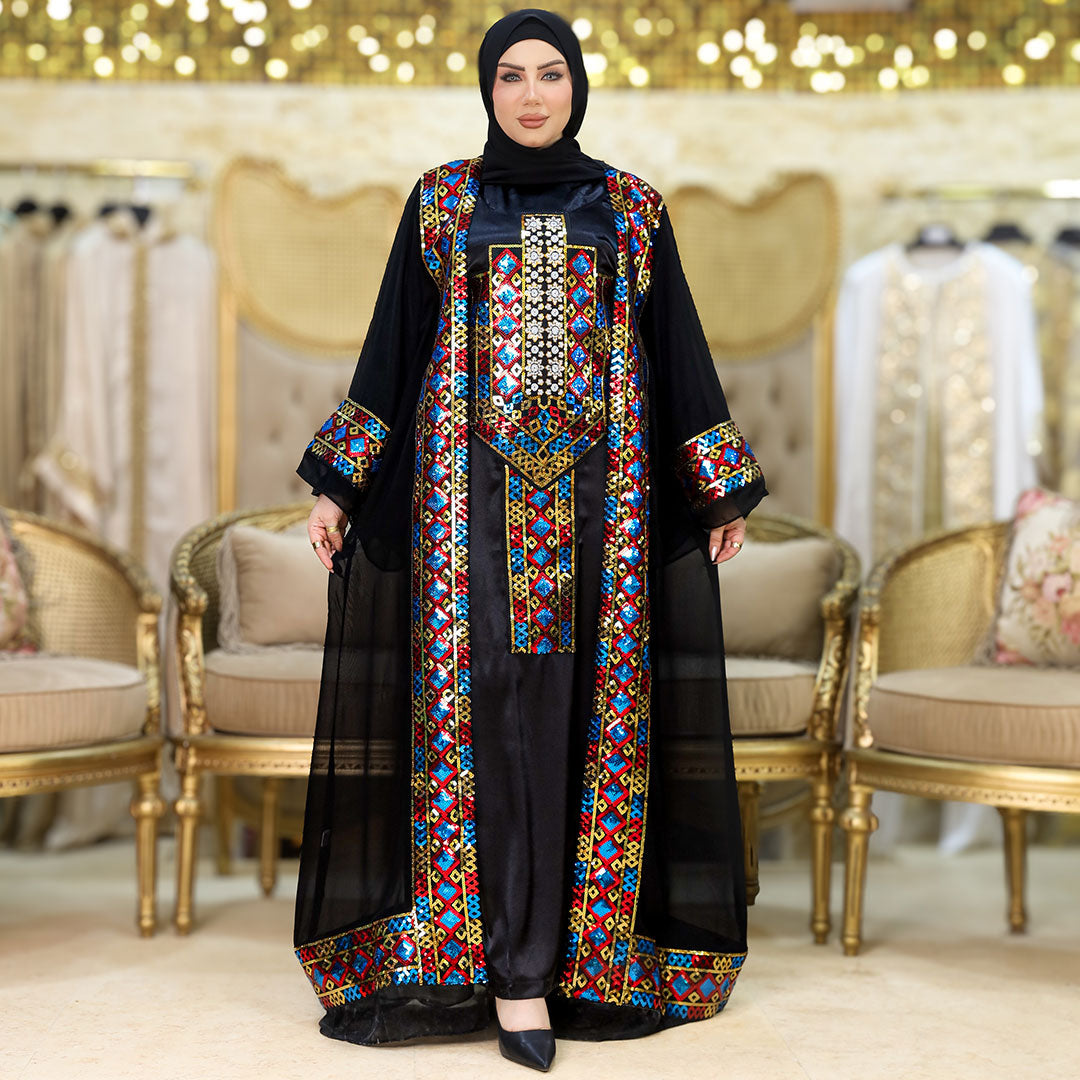 Moroccan Takchita - Embroidered