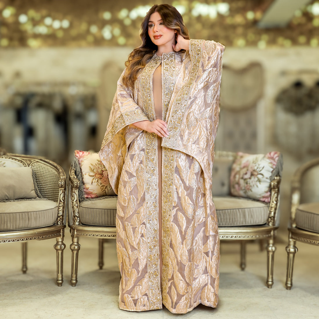 Bahraini Brocade Kaftan