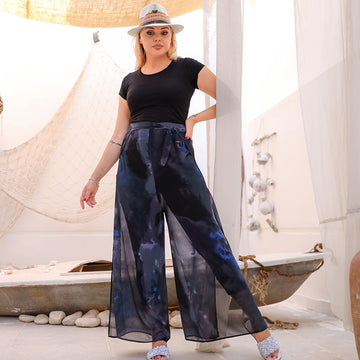 cover up pants - printed