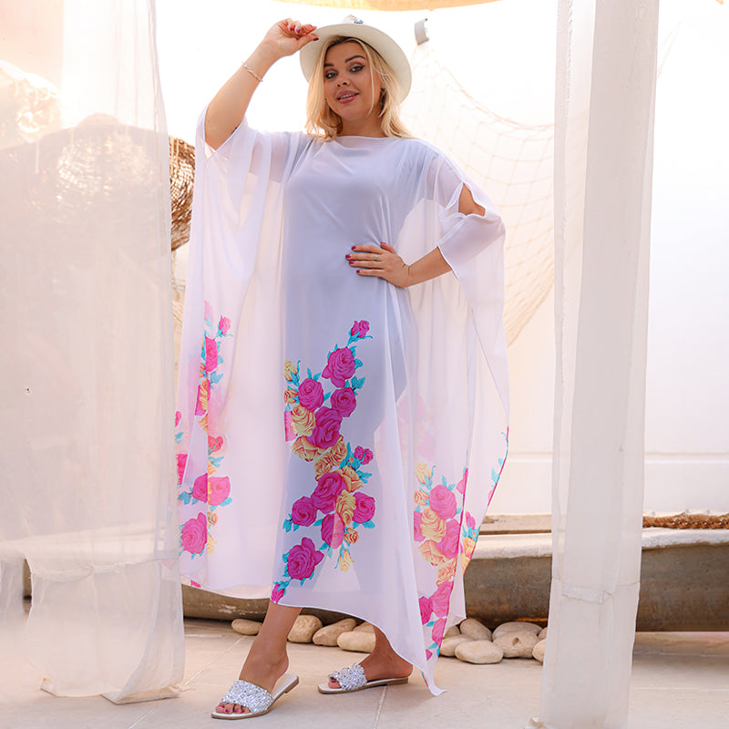 Cover up chiffon - printed