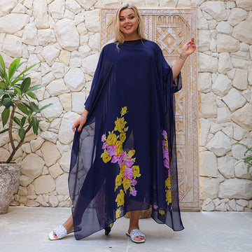 Cover up chiffon - printed