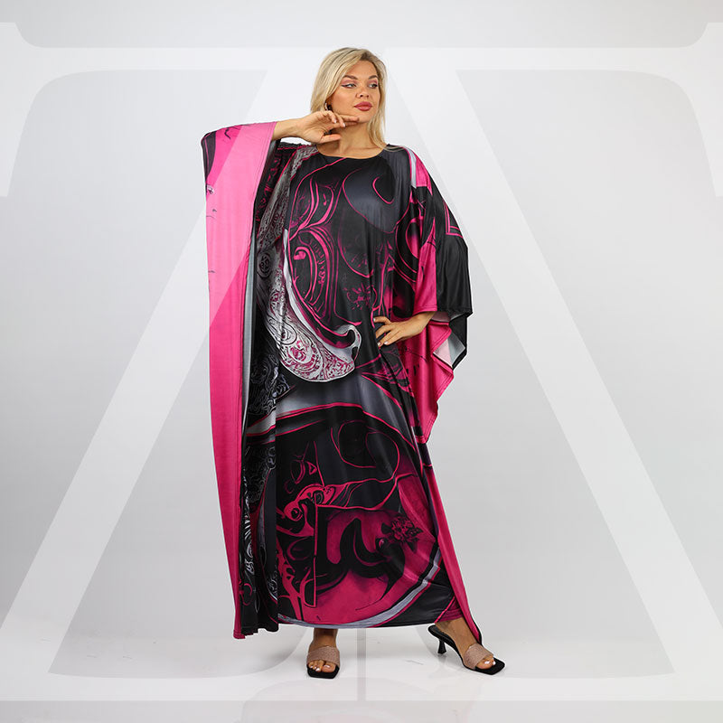 Dubai Jersey Jalabiya- Printed