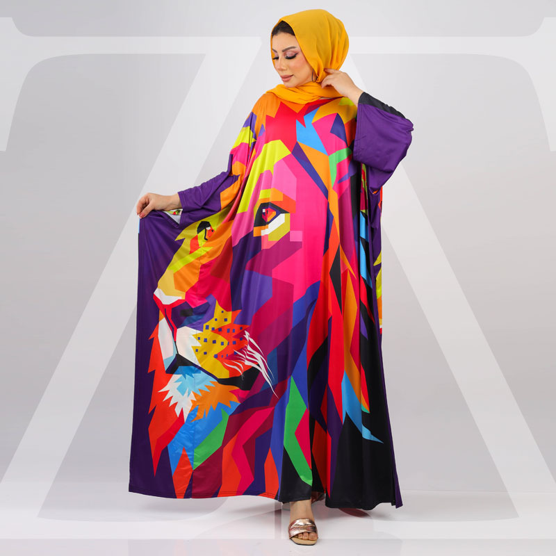 Dubai Jersey Jalabiya- Printed